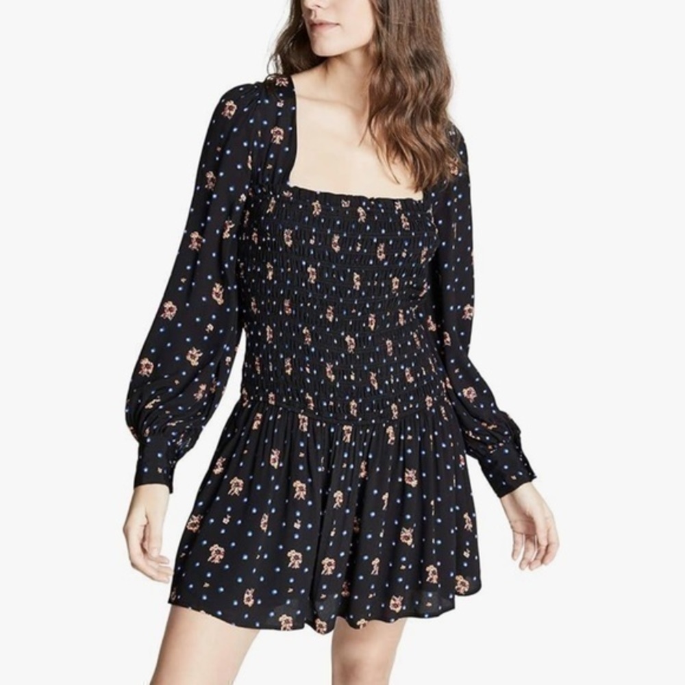 NWT Free People Women's Two Faces Mini Dress Size S